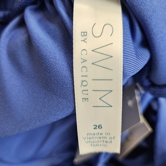 CACIQUE LANE BRYANT No-Wire Scoop-Neck Bikini Swim Top BRAND NEW - Picture 8 of 8